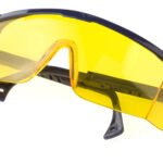 eyeglasses tools isolated on white Safety-Glasses